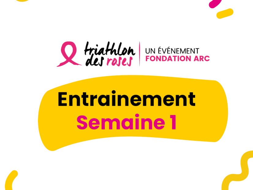 Illus - Entrainement au Triathlon des Roses : semaine 1