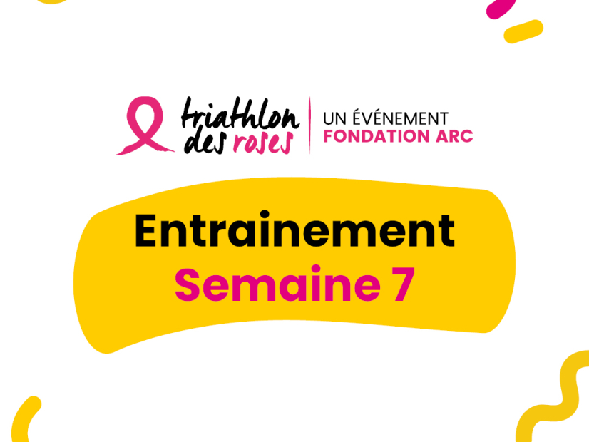 Illus - Entrainement au Triathlon des Roses : semaine 7